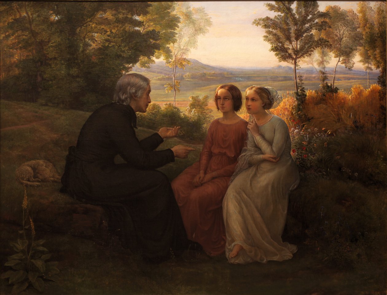 Själens dikt - Ogräset av Louis Janmot
