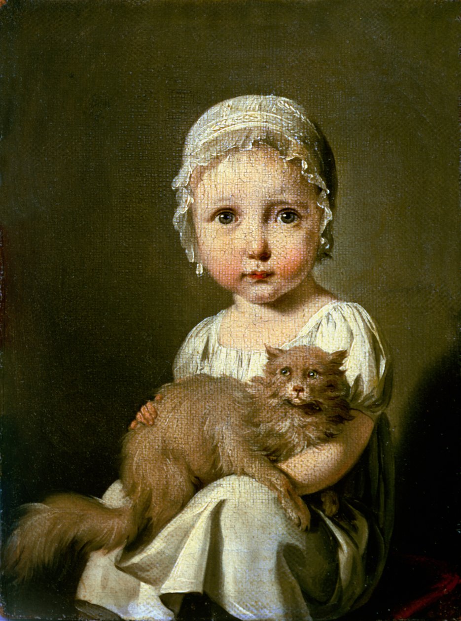 Gabrielle Arnault (1811-72) 1813 av Louis Leopold Boilly