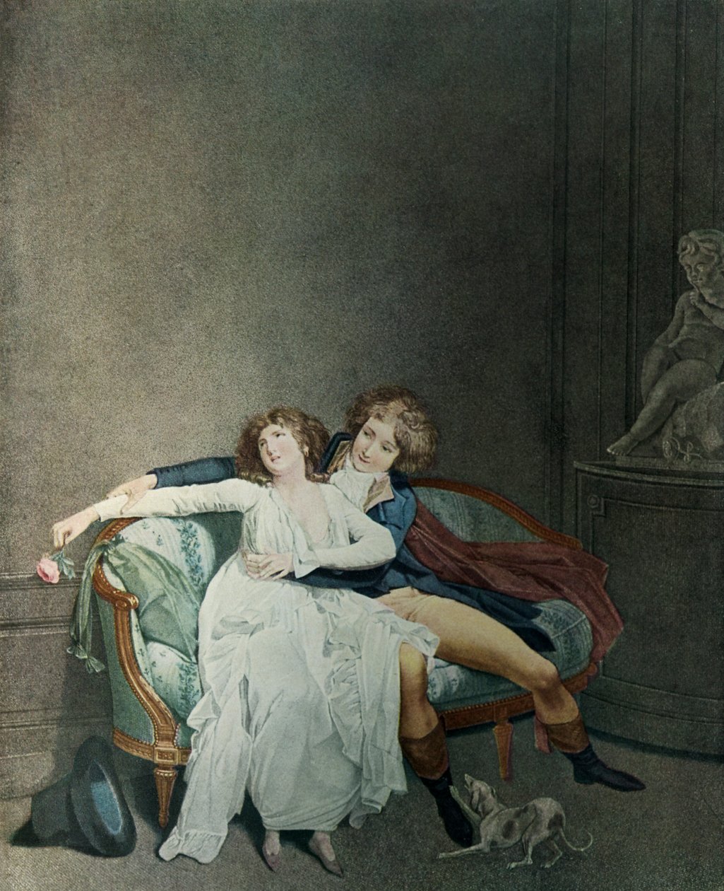 Rosens tvist av Louis Leopold Boilly
