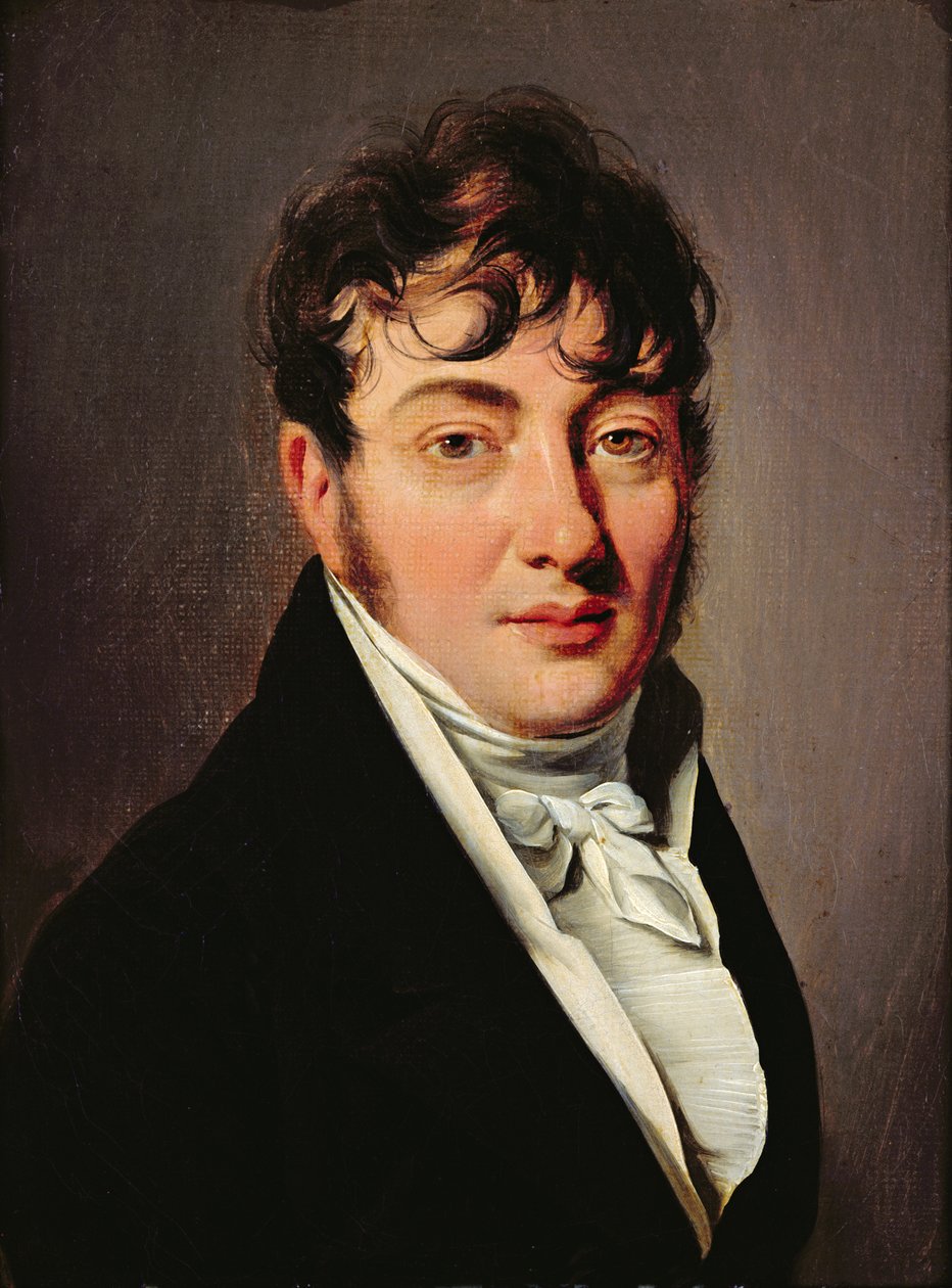 Porträtt av Ludvig den store, markis de Marizy av Louis Leopold Boilly