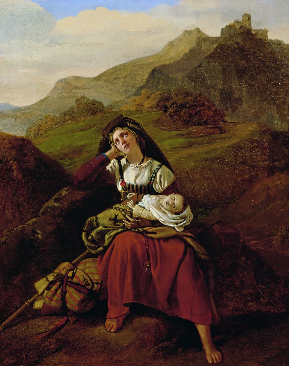 Le Tina Le Fiafia, 1834 swed av Louis Leopold Robert