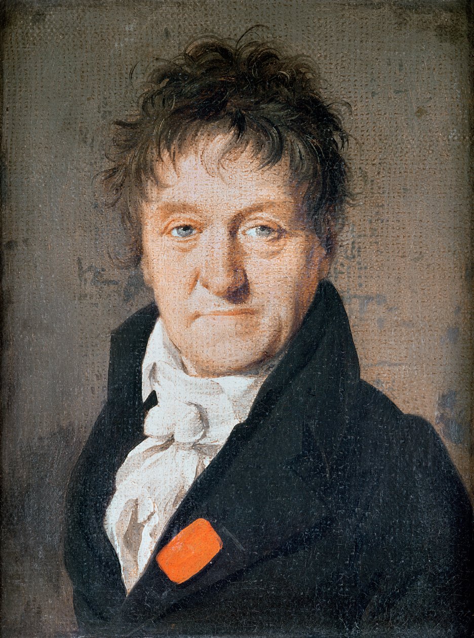 Porträtt av Lazare Nicolas Marguerite Carnot (1753-1823) 1813 av Louis Leopold Boilly