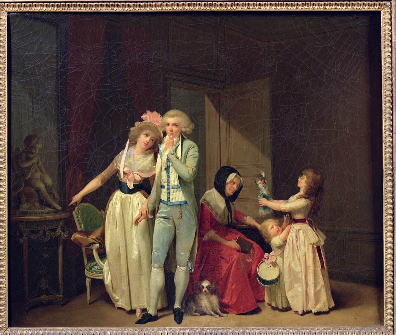 De som inspirerar kärleken Släck den, eller Filosofen, 1790 av Louis Leopold Boilly