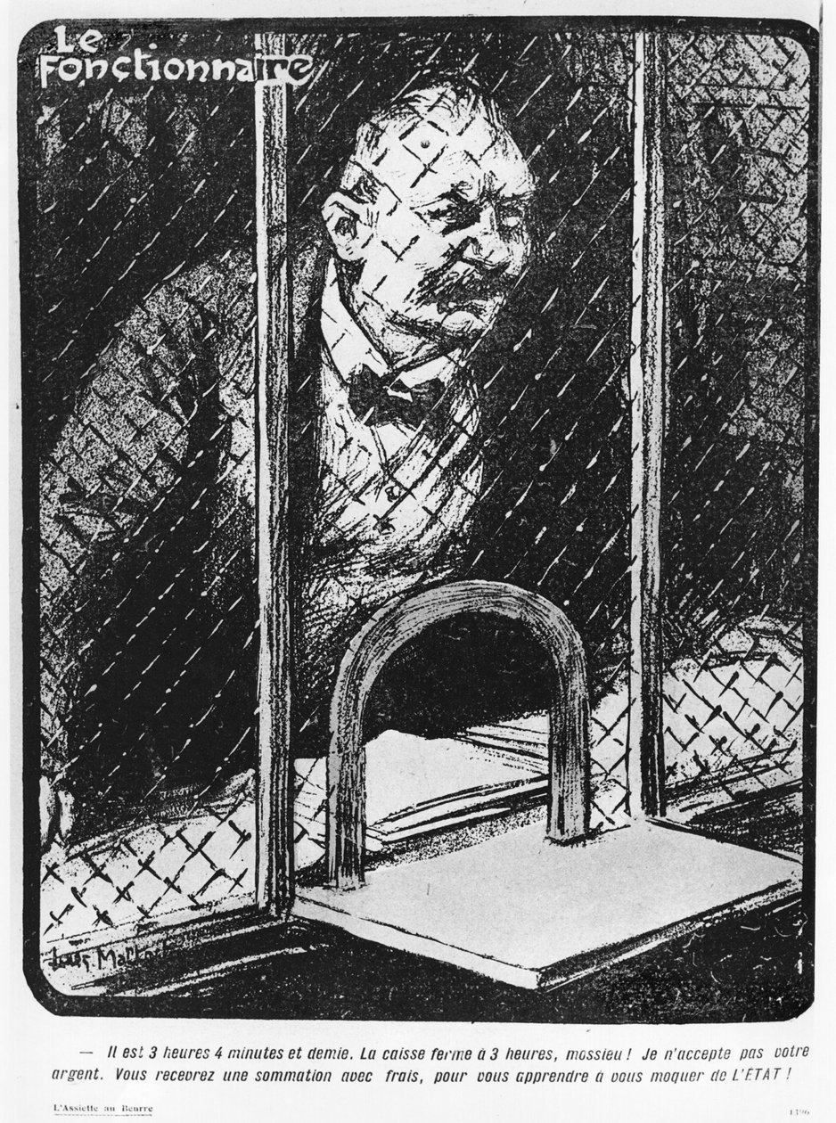 Statstjänstemannen, illustration från 
