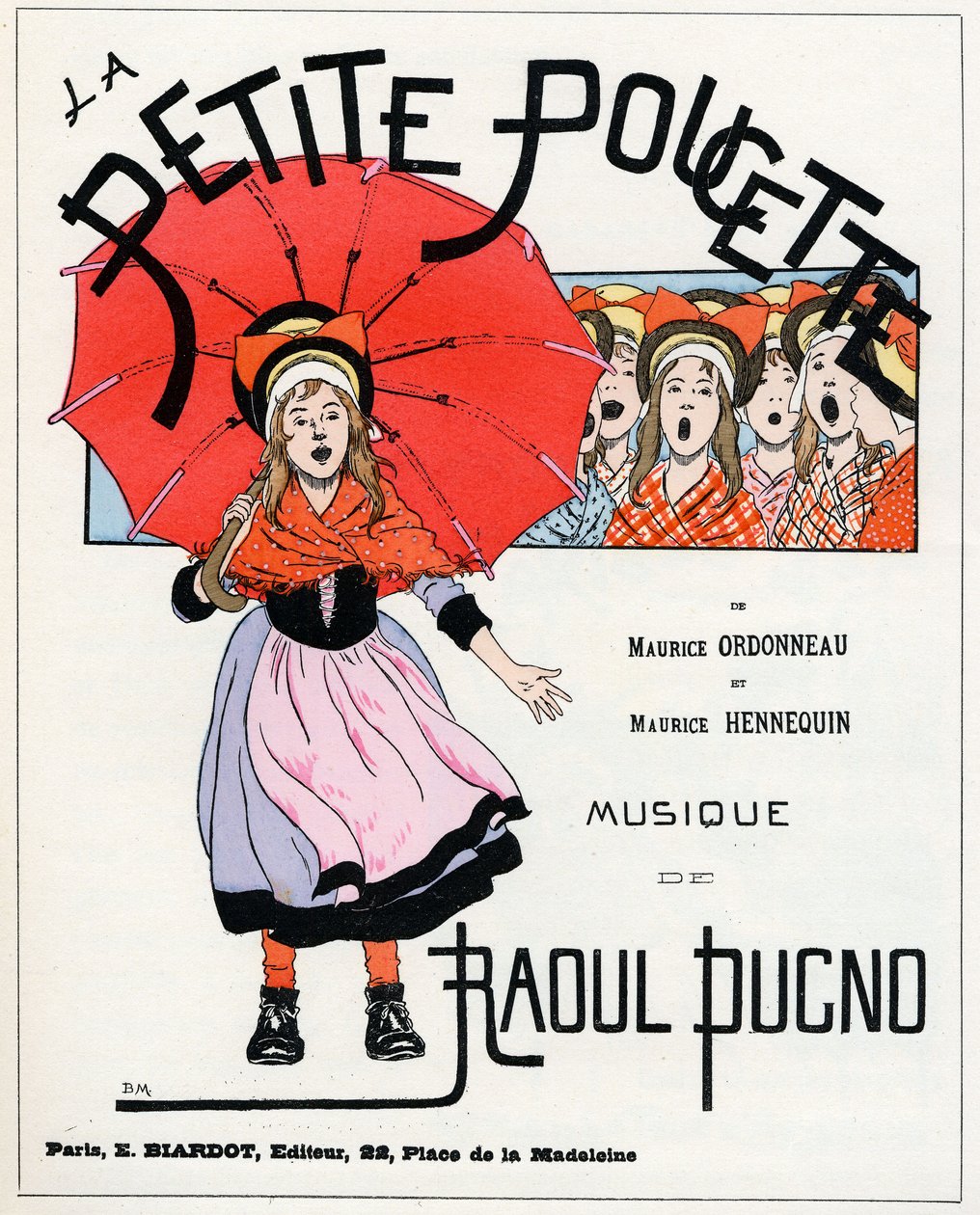 Den lilla tummen, 1896 av Louis Maurice Boutet de Monvel