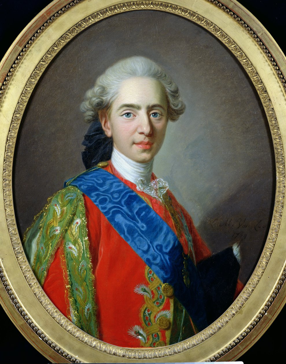 Porträtt av Dauphin Louis av Frankrike (1754-93) 15 år gammal, 1769 av Louis Michel van Loo