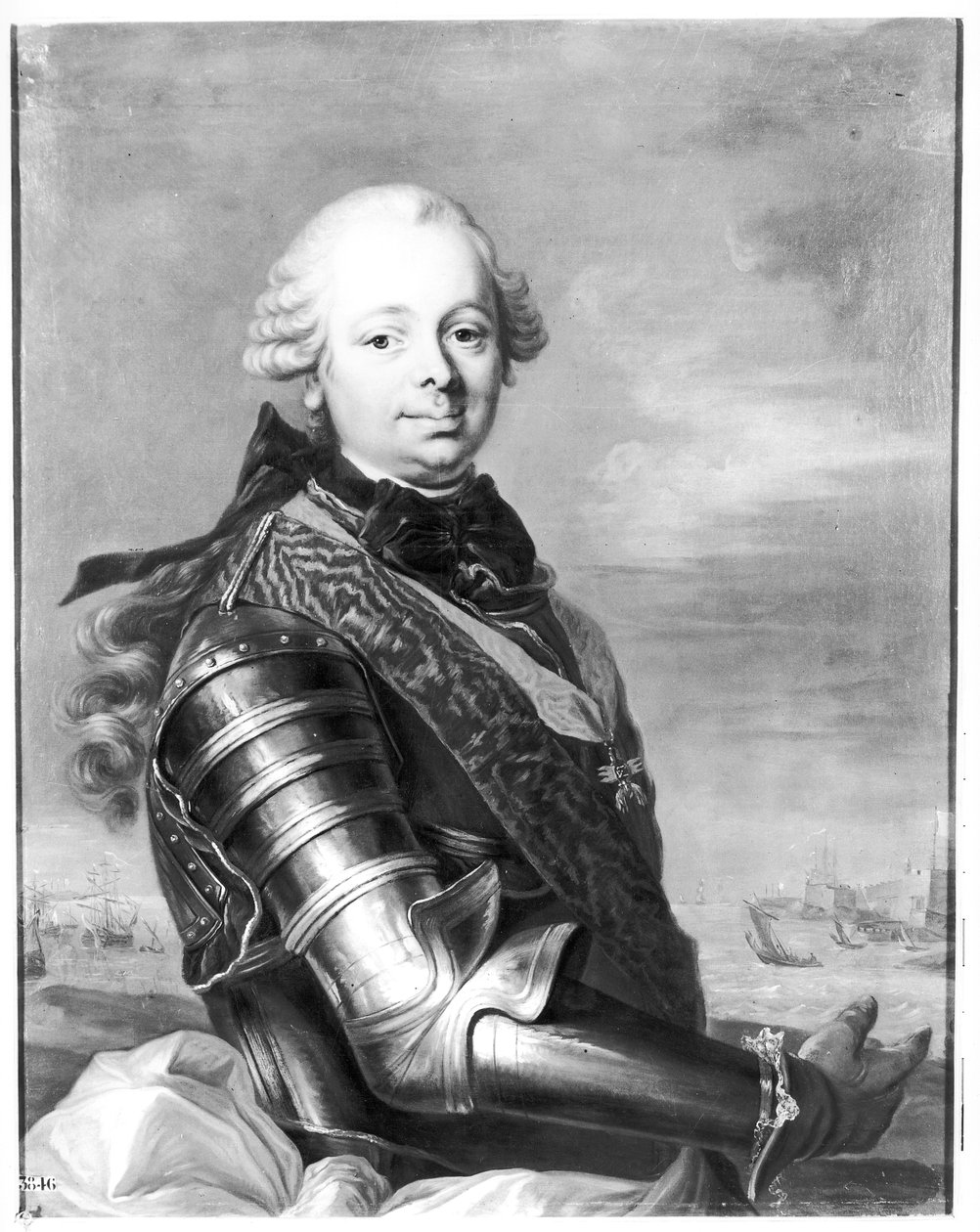 Portræt af Etienne-Francois, hertug af Choiseul (1719-85) sverige av Louis Michel van Loo