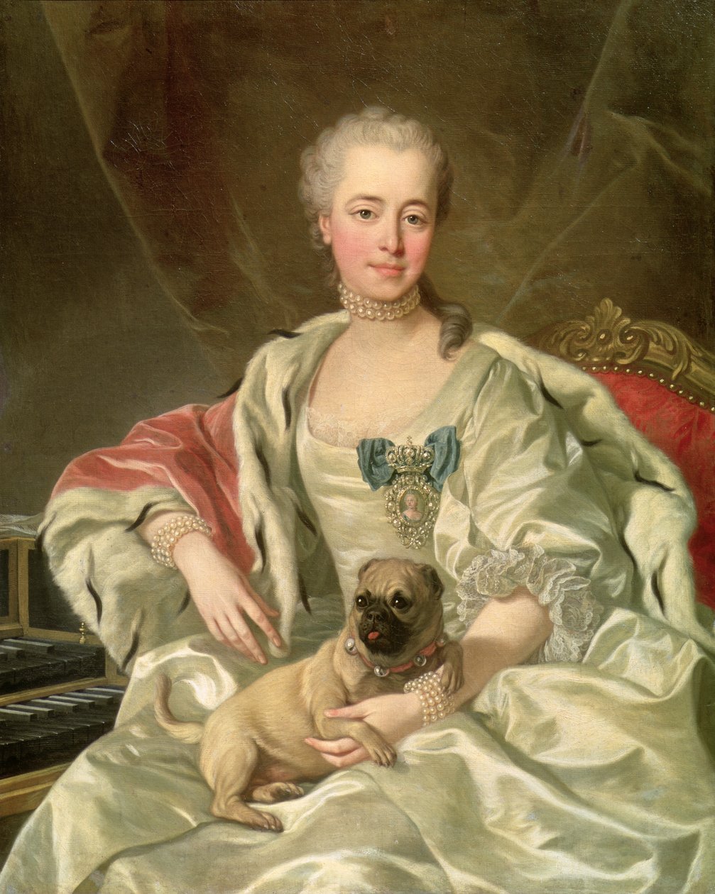 Prinsessan Ekaterina Golitsyna (1720-91) 1759 av Louis Michel van Loo