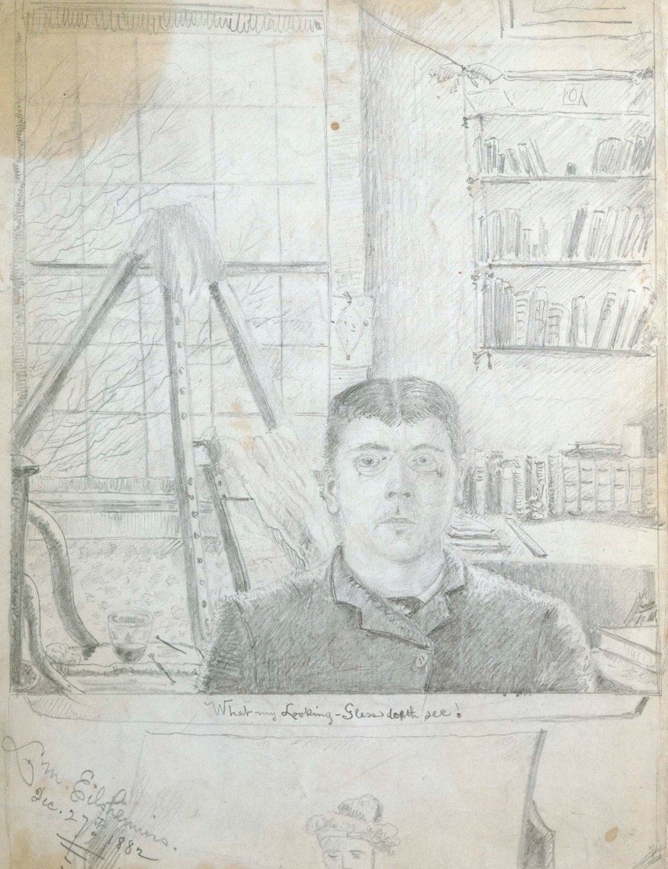 Self-Portrait av Louis Michel Eilshemius