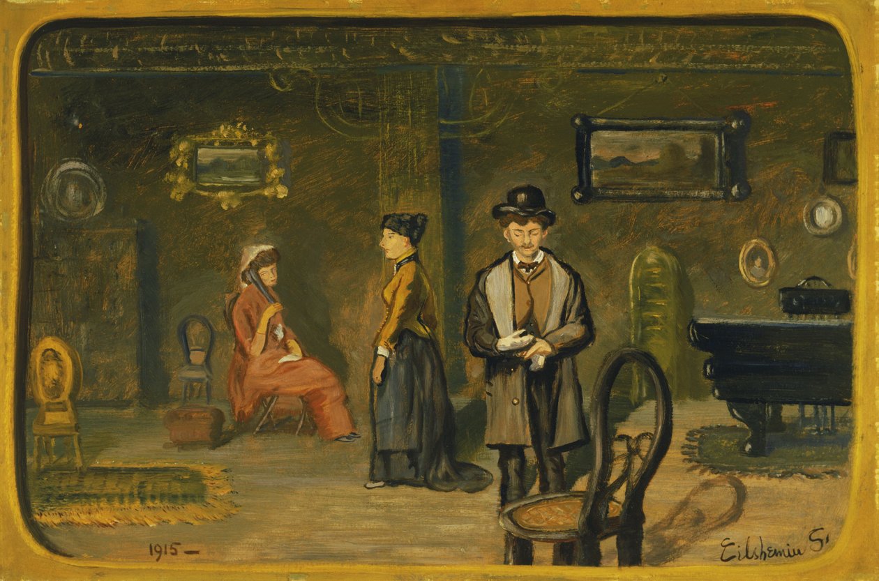The Rejected Suitor av Louis Michel Eilshemius