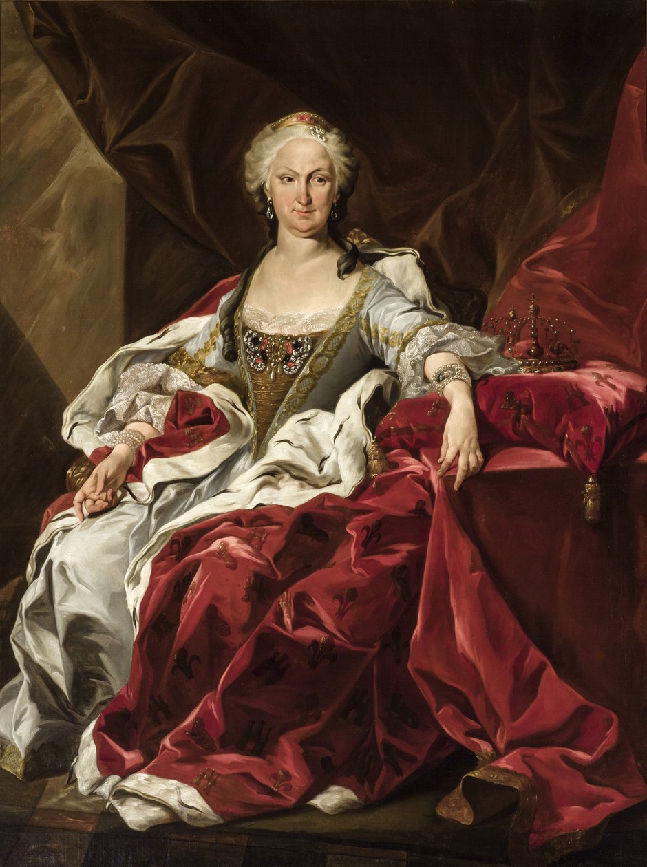La reina Isabel de Farnesio av Louis Michel van Loo