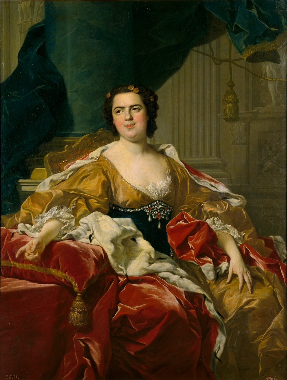 Luisa Isabel de Bourbon, Kvinna av Don Felipe de Parma av Louis Michel van Loo