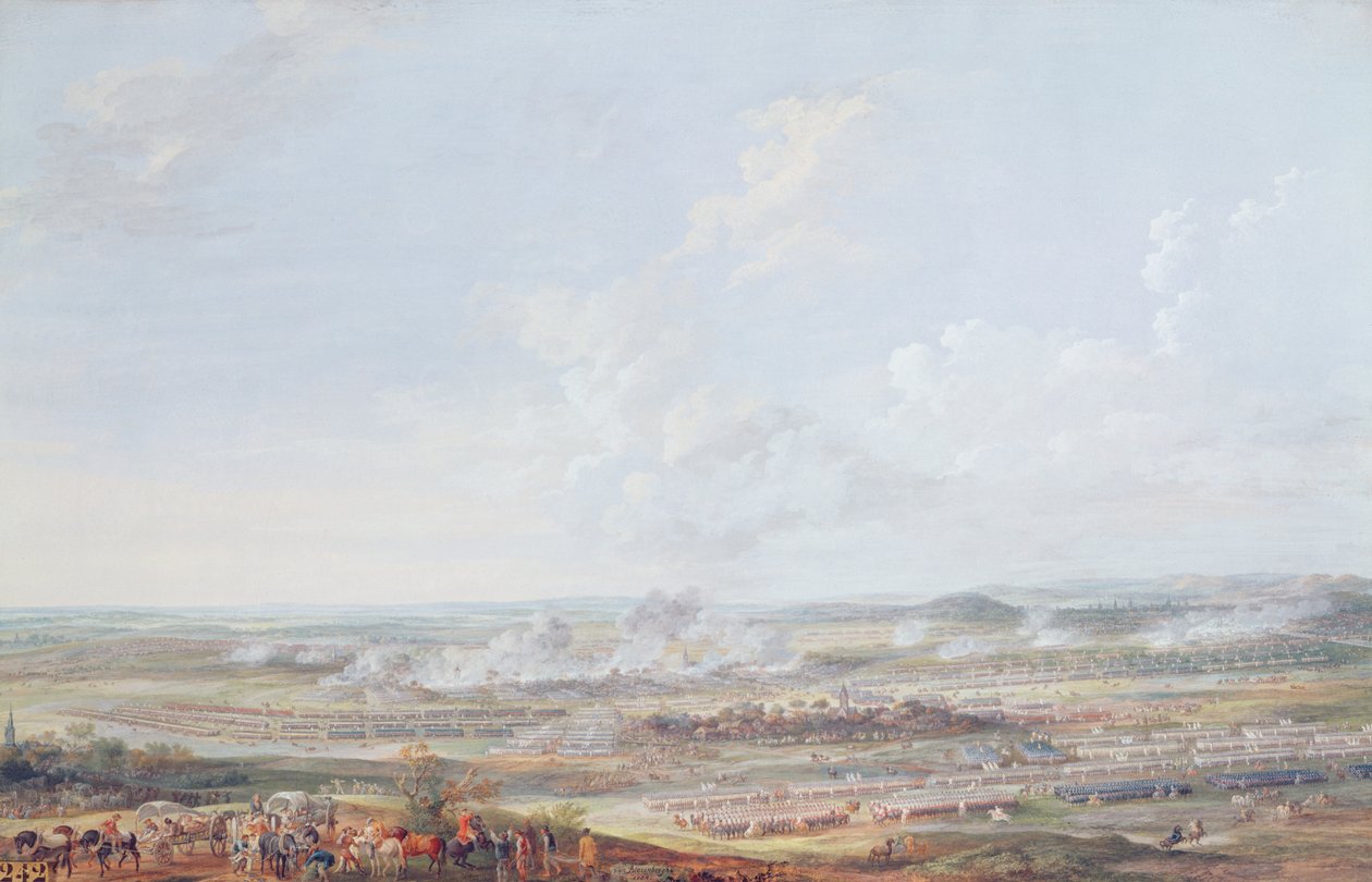 Slaget vid Rocoux, 11 oktober 1746, 1784 av Louis Nicolas van Blarenberghe