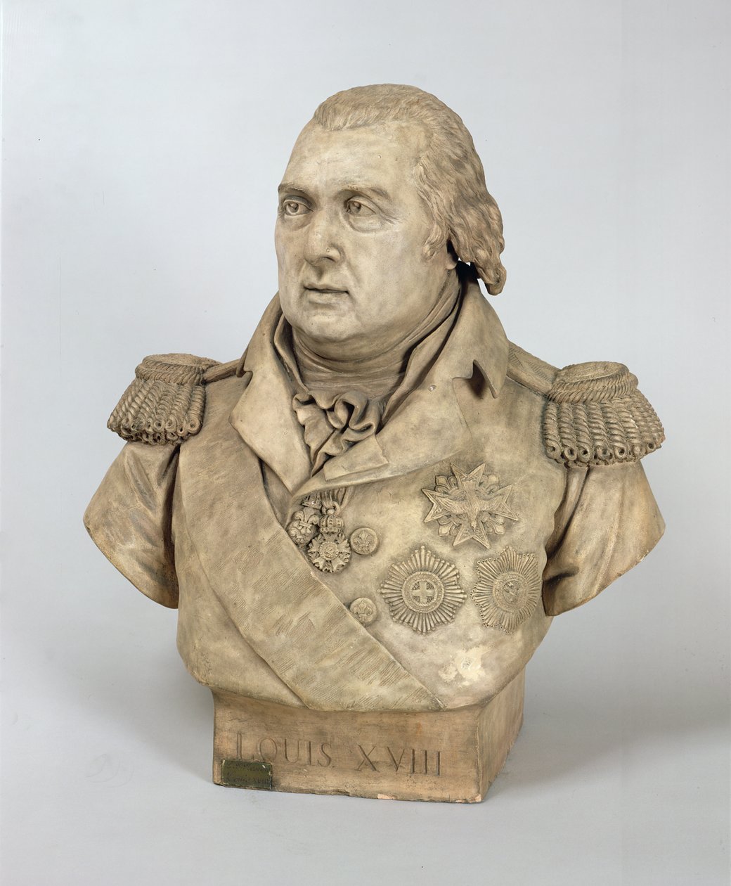 Byst av Ludvig XVIII (1755-1824) av Louis Pierre Deseine