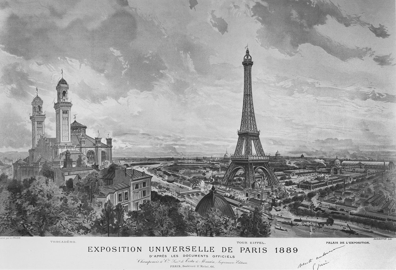 Exposition Universelle 1889 av Louis Tauzin