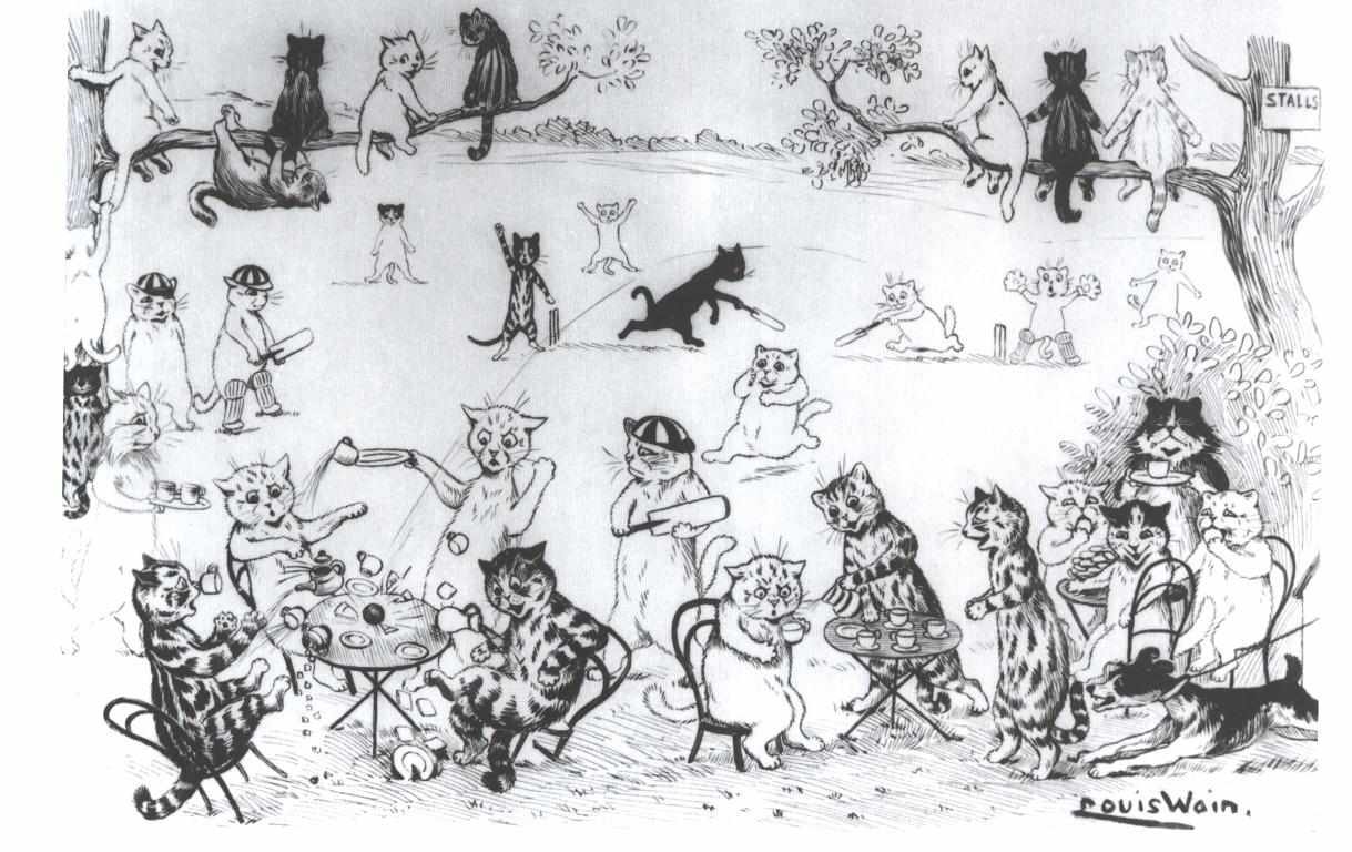  KatzenklubnEnglish: Cat clubn av Louis Wain