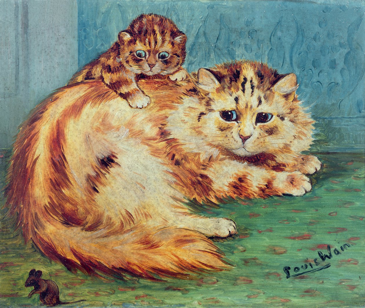 Fräck mus! (styrelse) av Louis Wain