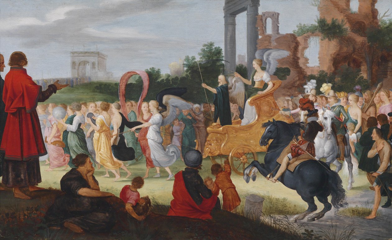 Allegorie auf den triumphalen Einzug Erzherzog Ferdinands III av Louis de Caullery