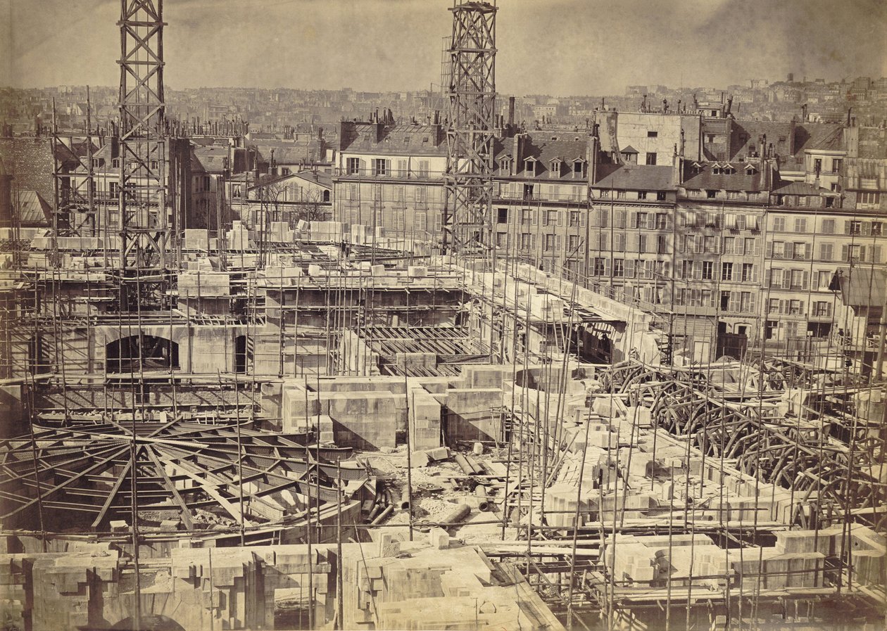 Parisoperans byggnad (Palais Garnier) 25 mars av Louis Emile Durandelle
