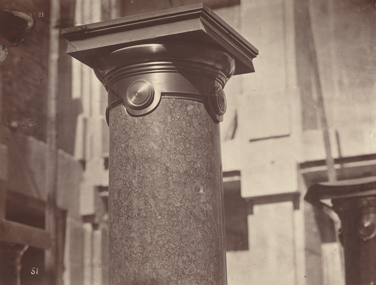 Rostral Column,1868, tryckt 1878-1881 (foto) av Louis Emile Durandelle