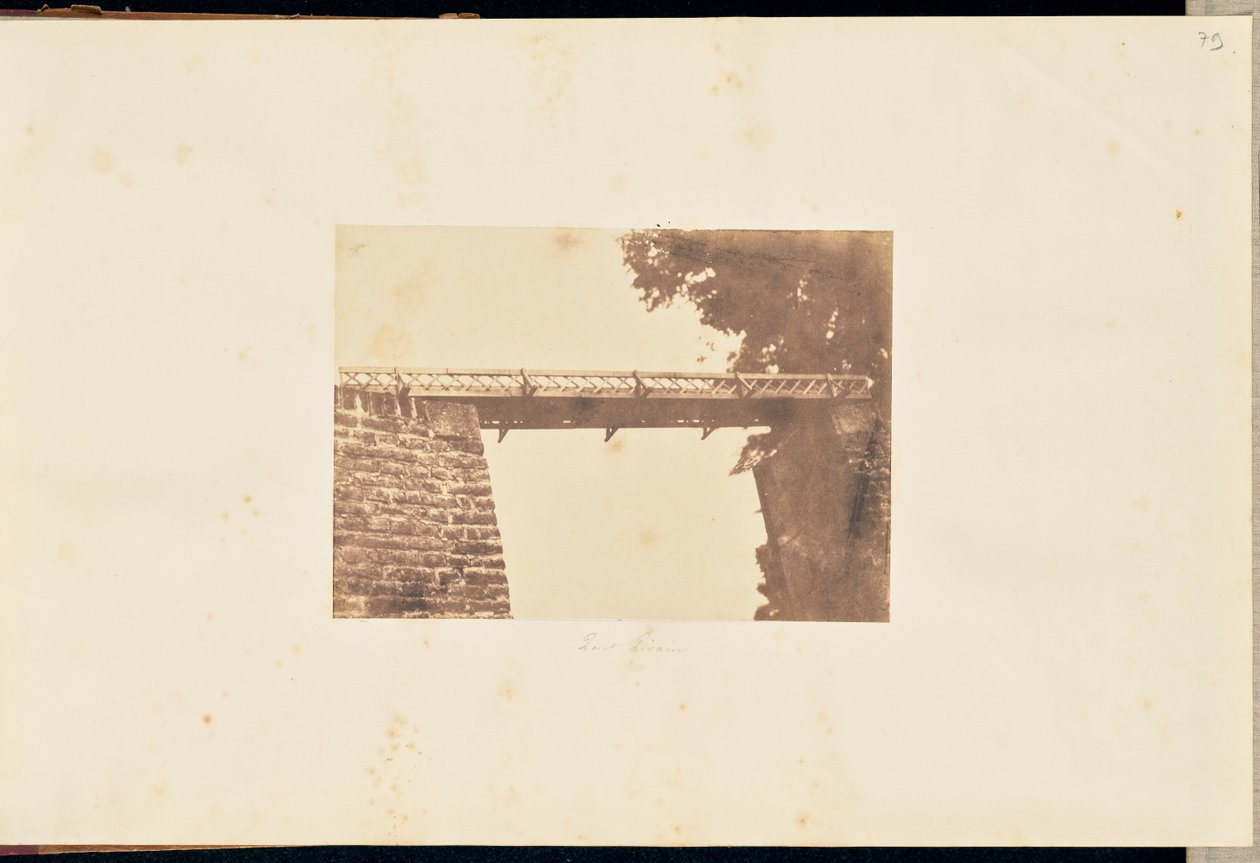 Pont Perain av Louis Alphonse Davanne