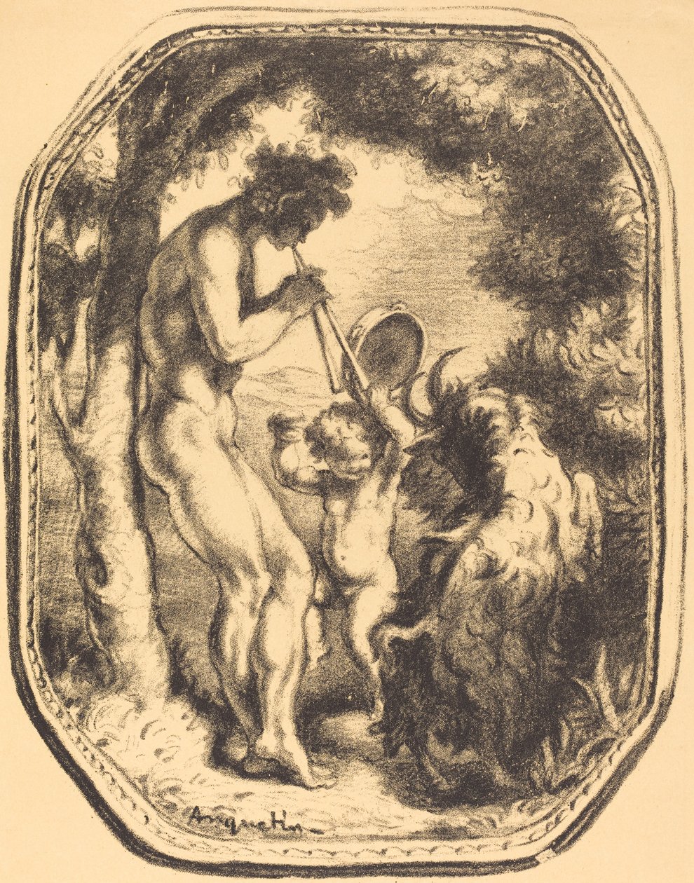 The Talion; Buren; De som är kvar; Förmögenhet av Louis Anquetin