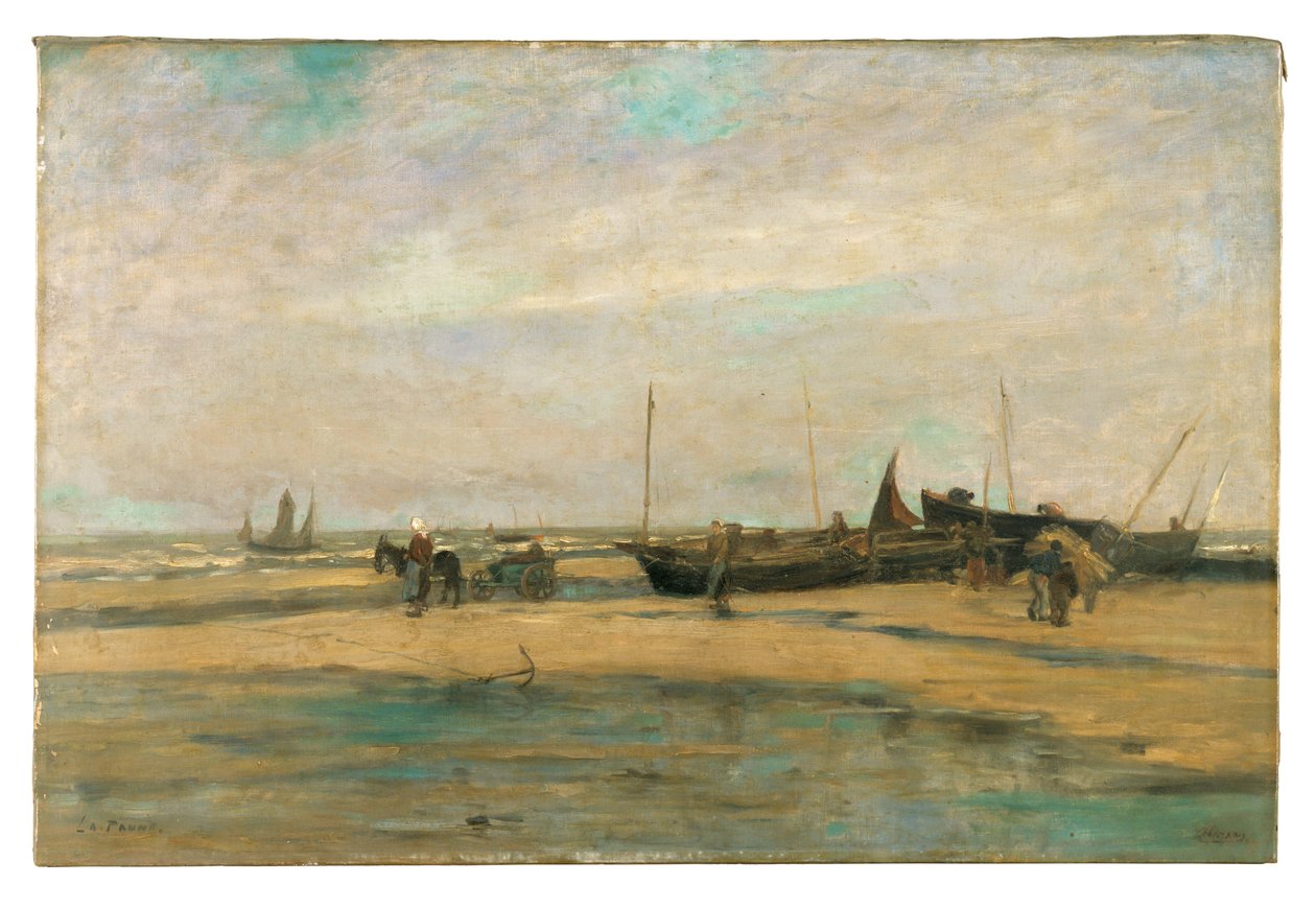 Havslandskap vid De Panne av Louis Artan
