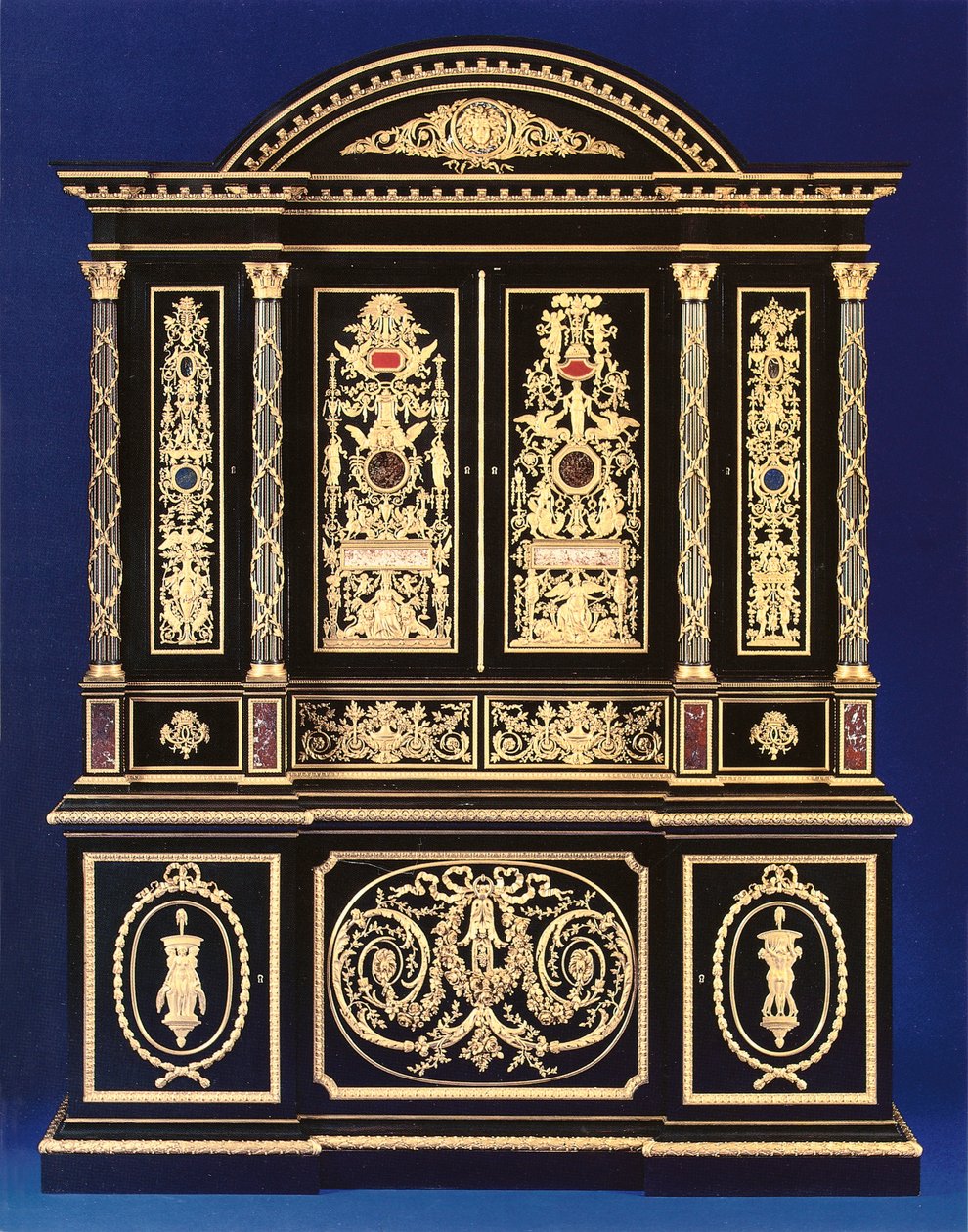Bokhylla av Louis Auguste Alfred Beurdeley