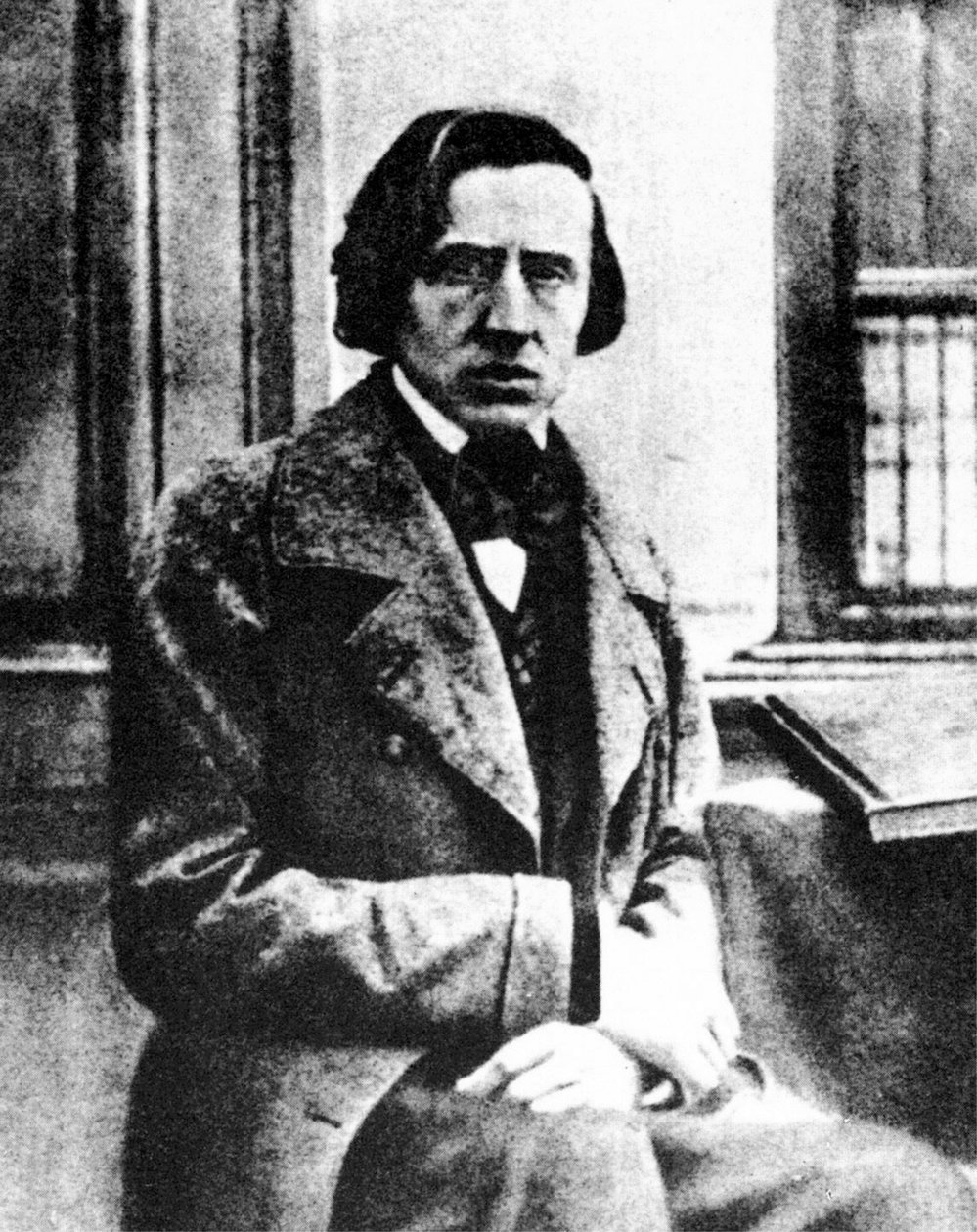 Frédéric Chopin, polsk pianist och kompositör, 1849 av Louis Auguste Bisson