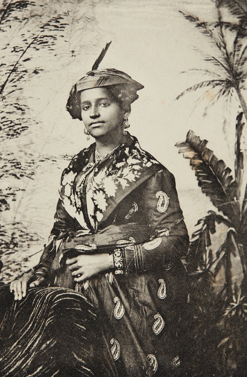 MARTINIQUE - Typ och kreolsk kostym, ca. 1920. av Louis Bauer