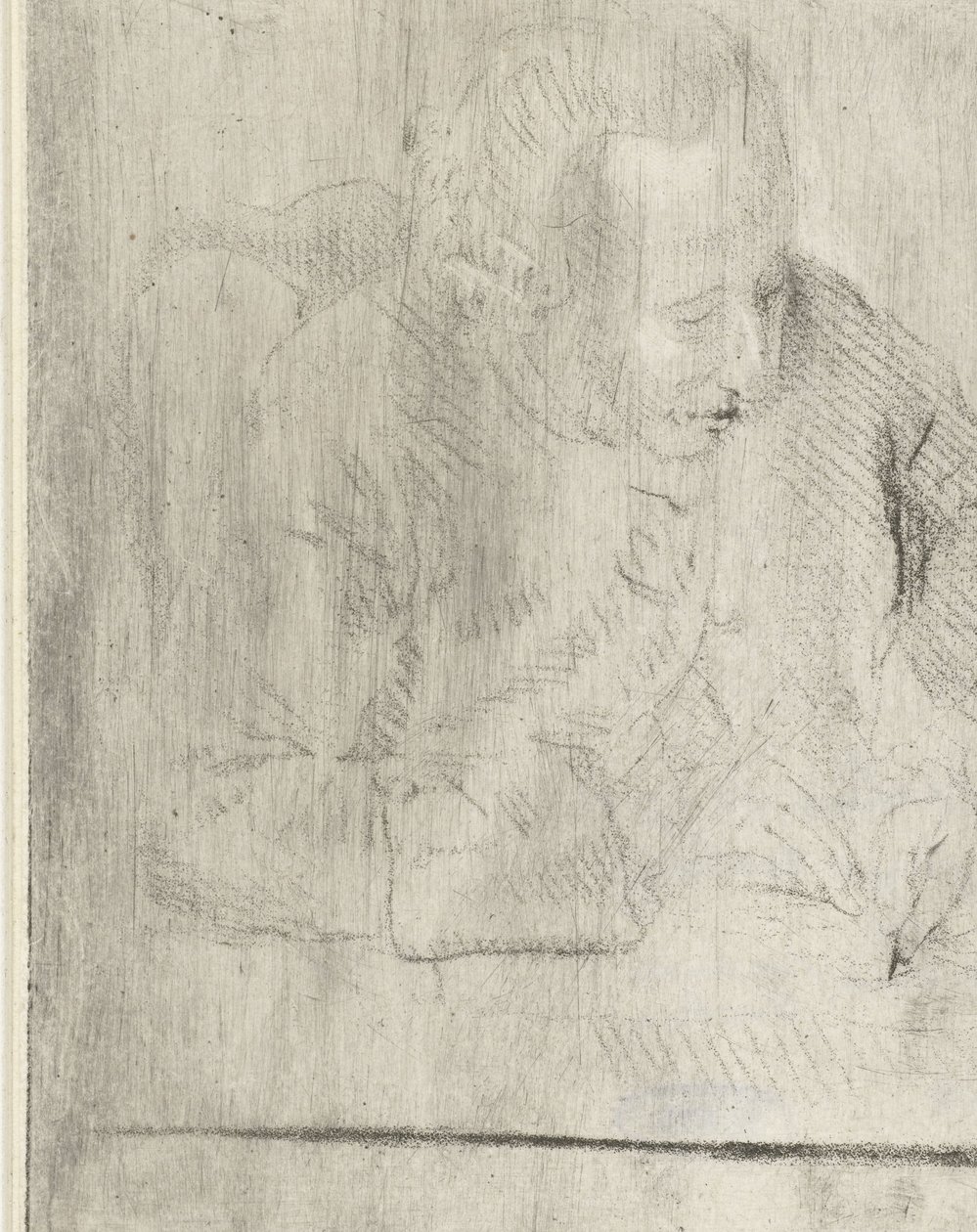 Porträtt av Jean Baptiste Coclers av Louis Bernard Coclers