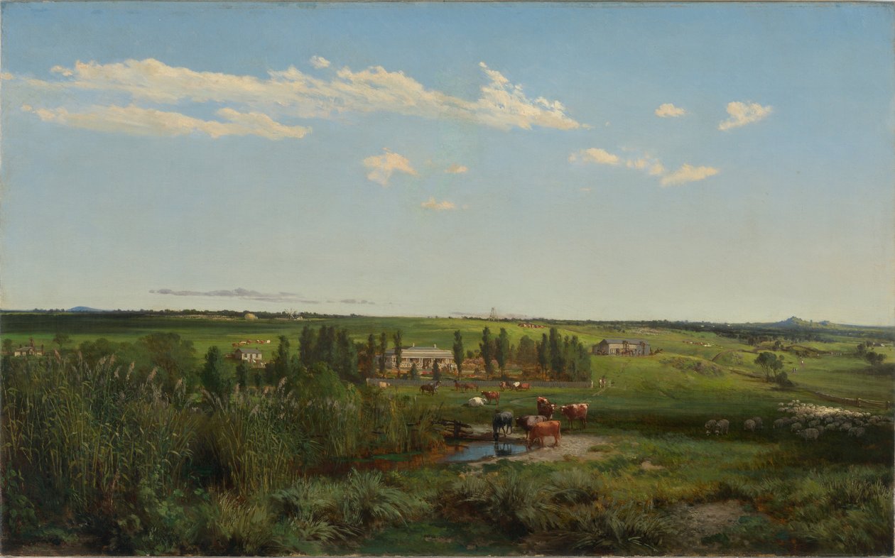 Hembygdsgården "Mount Fyans av Louis Buvelot