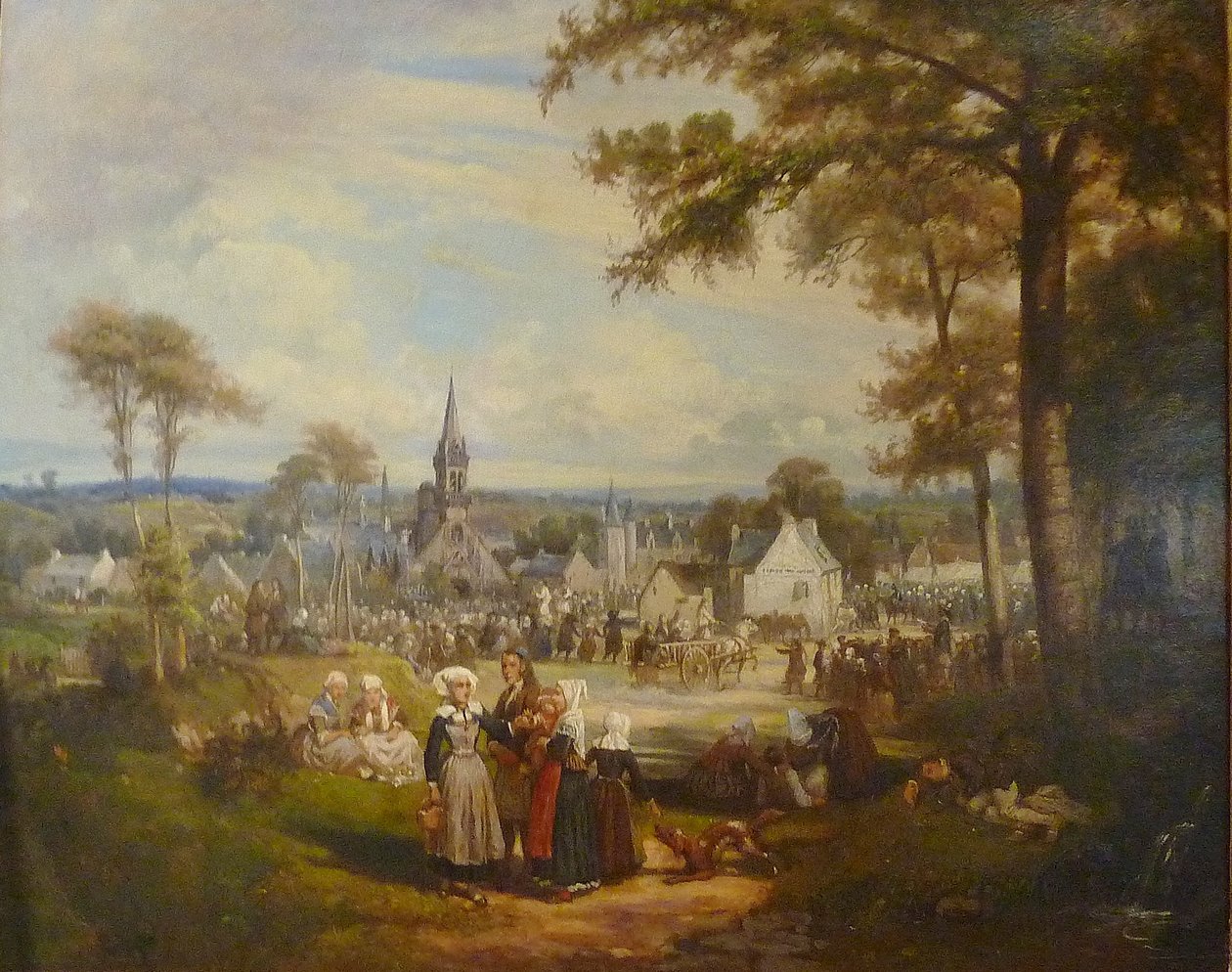Franska: Kermesse bretonne (Notre-Dame-de-Confort). av Louis Caradec