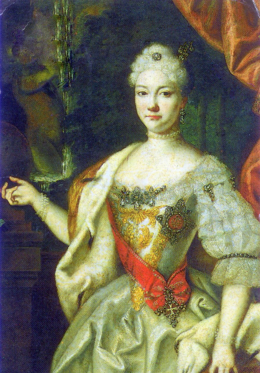 Anna Leopoldovna av Louis Caravaque