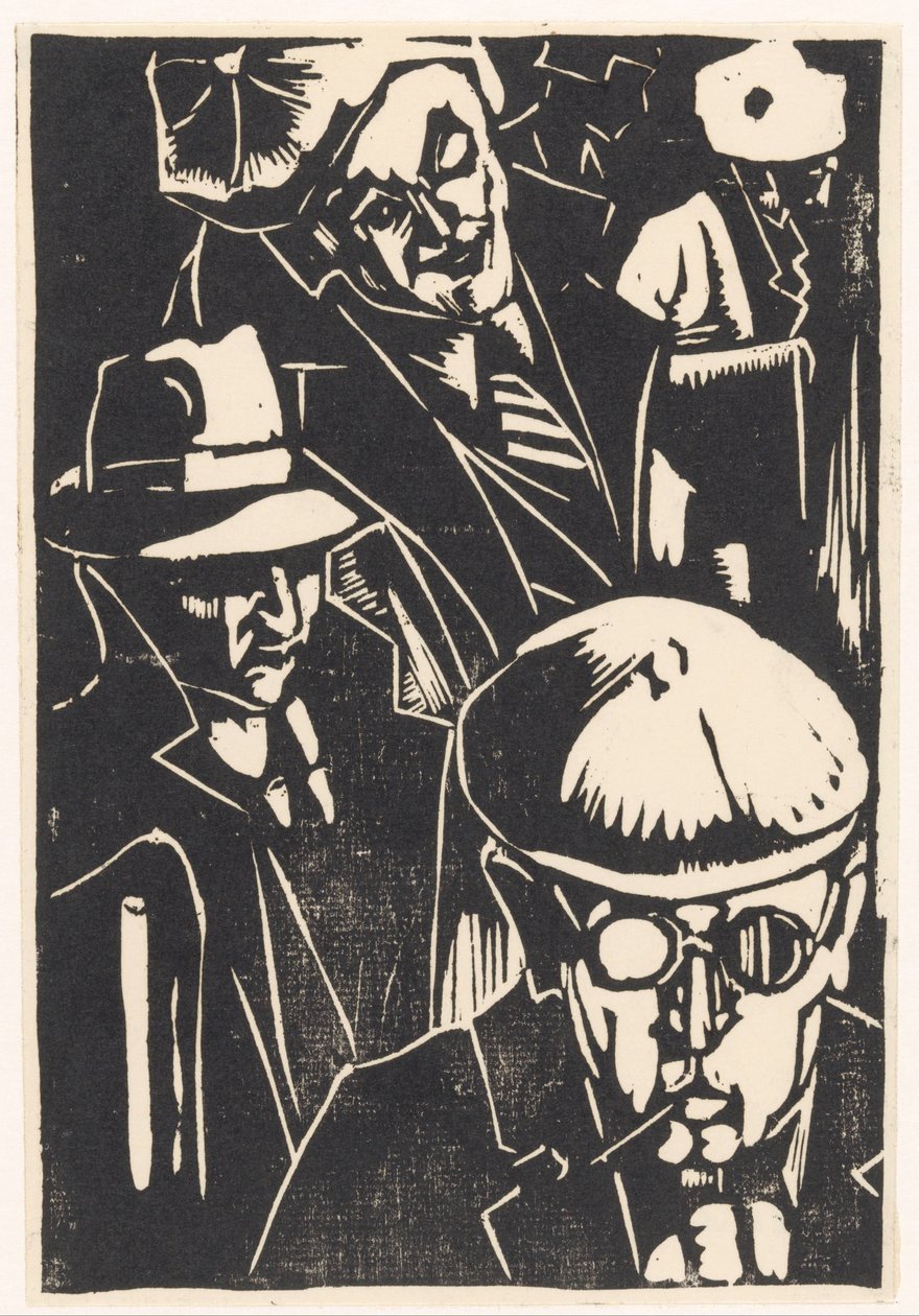 Förbipasserande (originaltitel på objektet) av Louis Cardinaals (signed by artist)