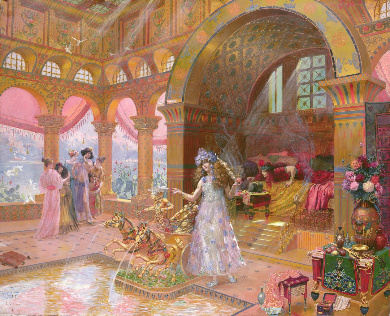 Dans de Salome av Louis Chalon