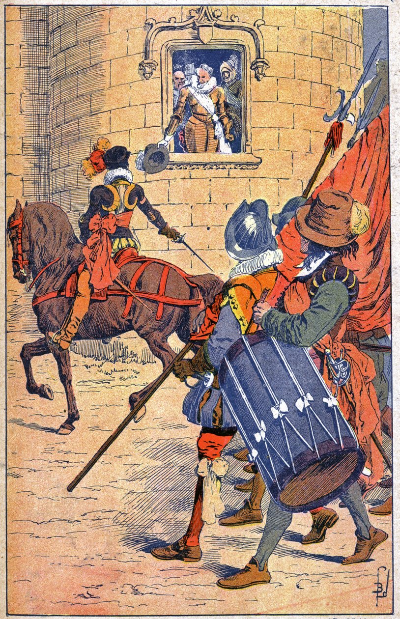 Henri IV i Paris av Louis Charles Bombled