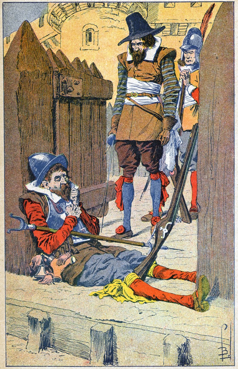 La Rochelles högkvarter av Louis Charles Bombled