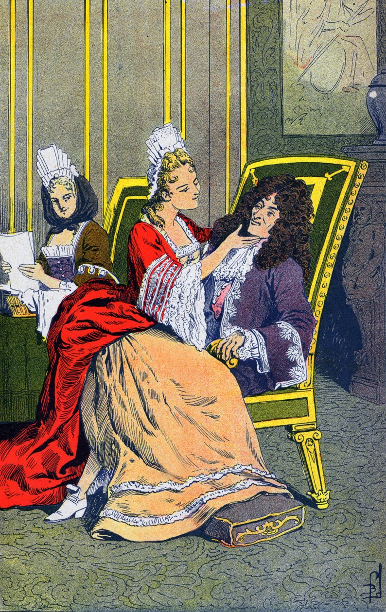 familjen Louis XIV av Louis Charles Bombled