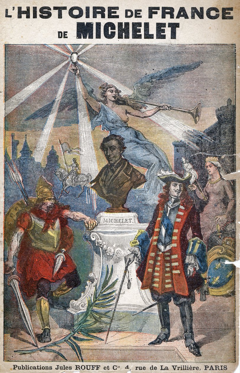 Frankrikes historia, av Michelet, ca 1900 (illustration) av Louis Charles Bombled