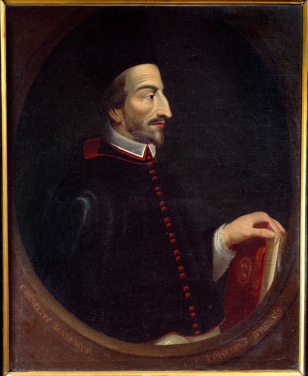 Jansenism "" Porträtt av Cornelius Jansen, känd som "" Jansenius", Eveque d