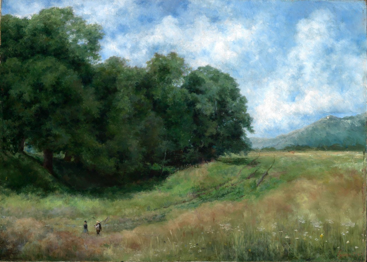 Fältväg nära Kronberg i Taunus av Louis Eysen