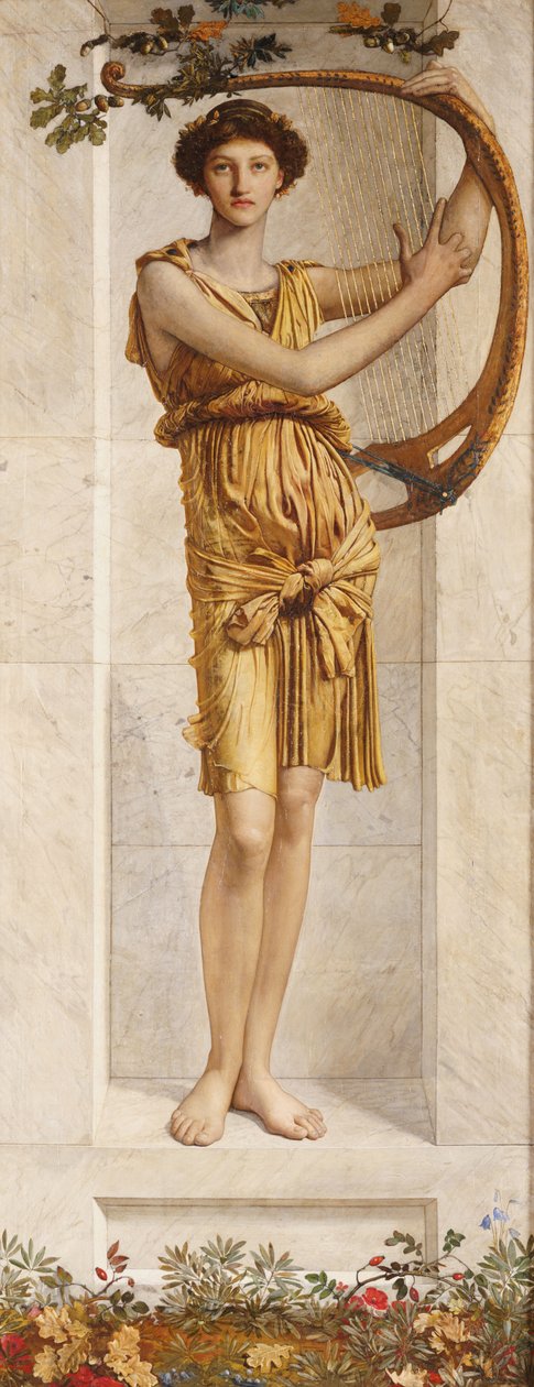 Höst (olja på duk) av Louis Fairfax Muckley