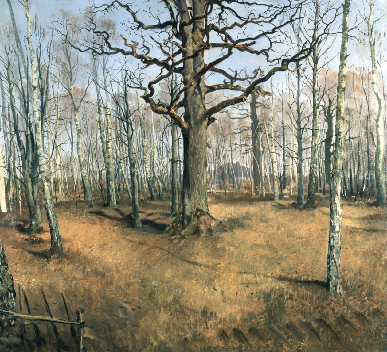 Wermsdorfskogen, 1859 av Louis Ferdinand von Rayski