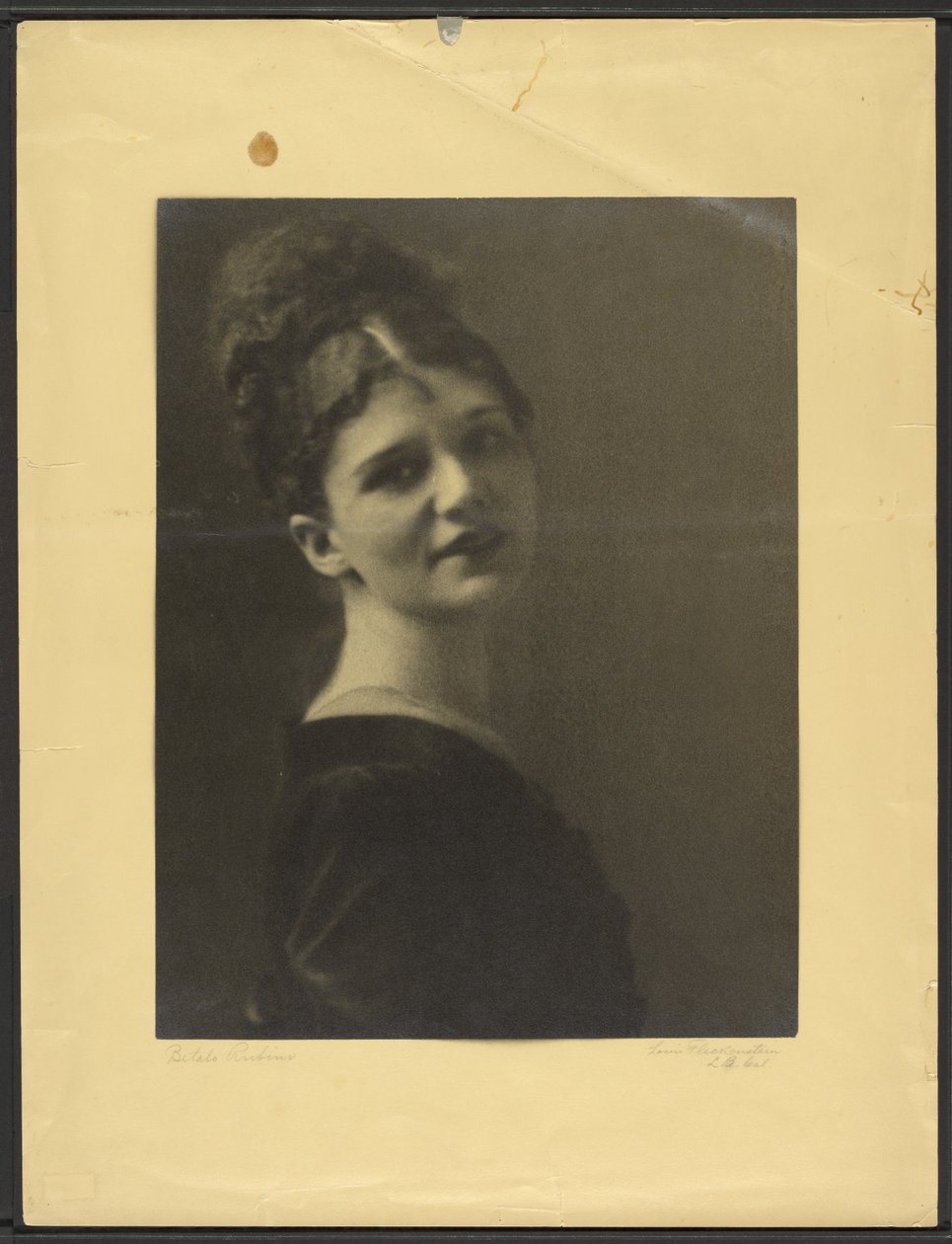 Babette (fröken Rubino) av Louis Fleckenstein