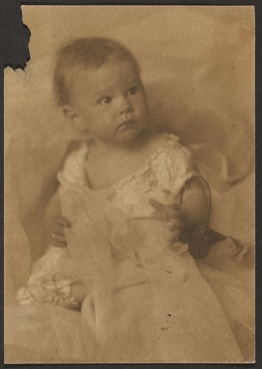 [Baby med tyll] av Louis Fleckenstein