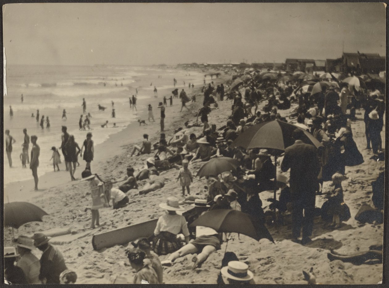 [Strandscen] av Louis Fleckenstein