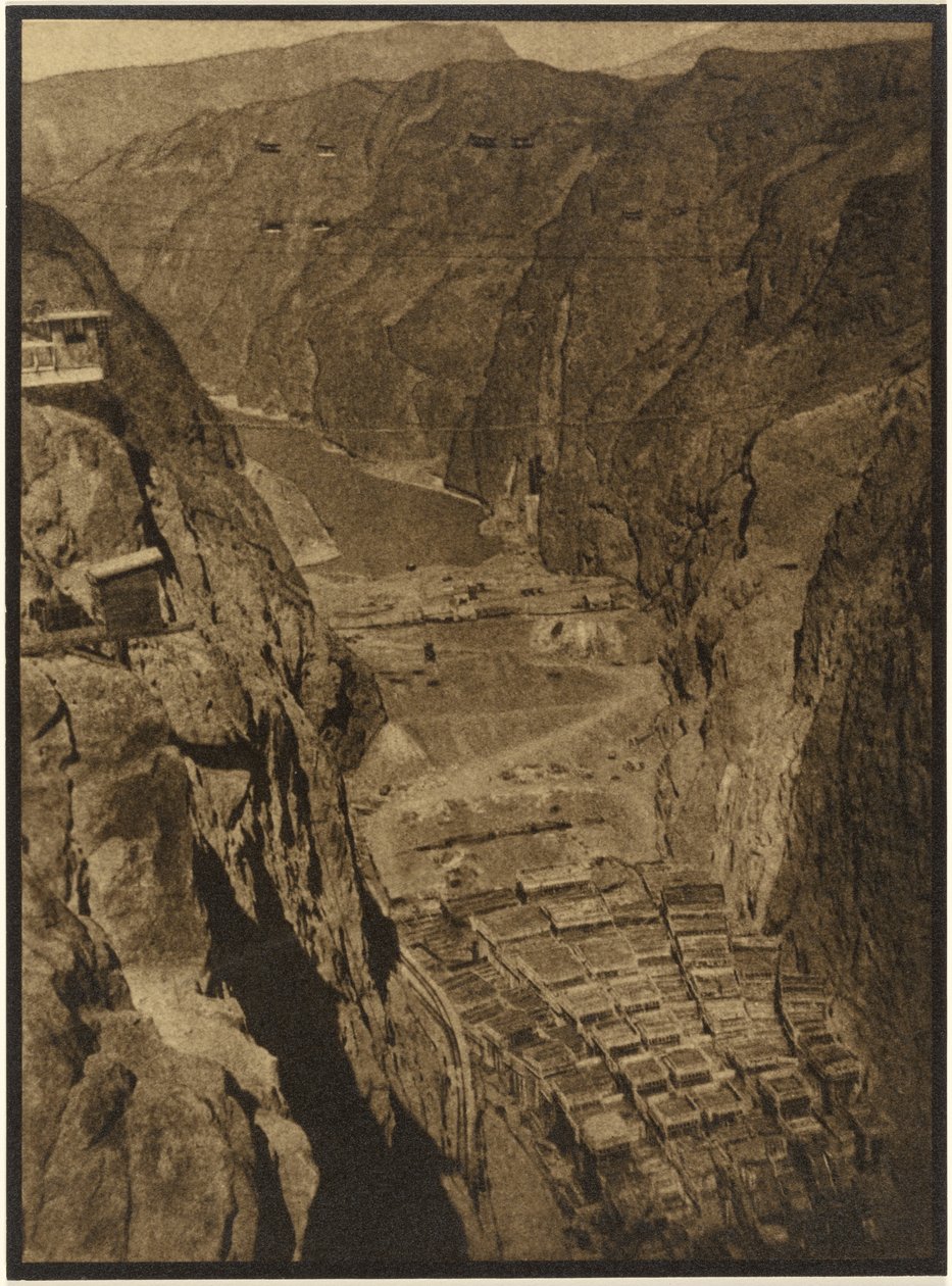 Boulder-dammen av Louis Fleckenstein