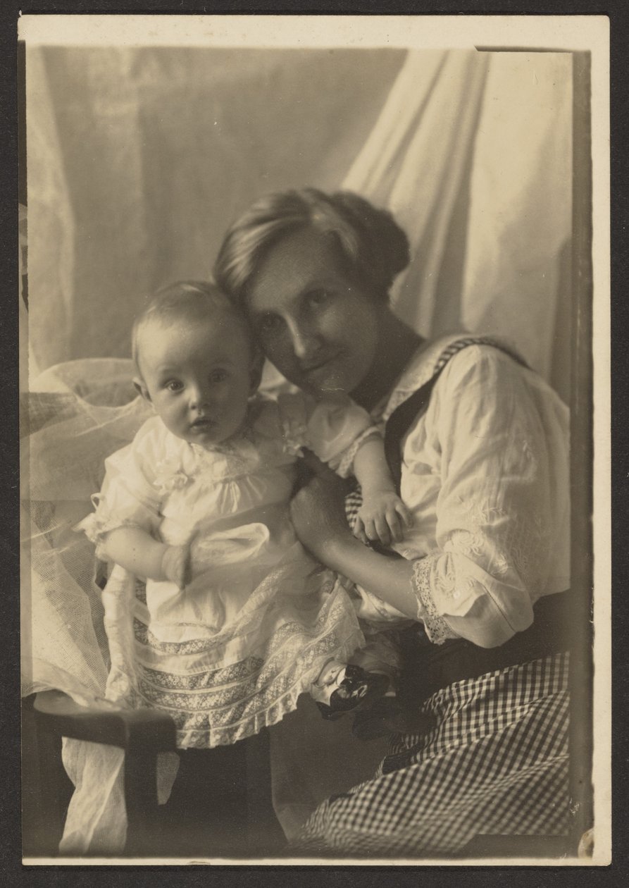 Mor och barn av Louis Fleckenstein