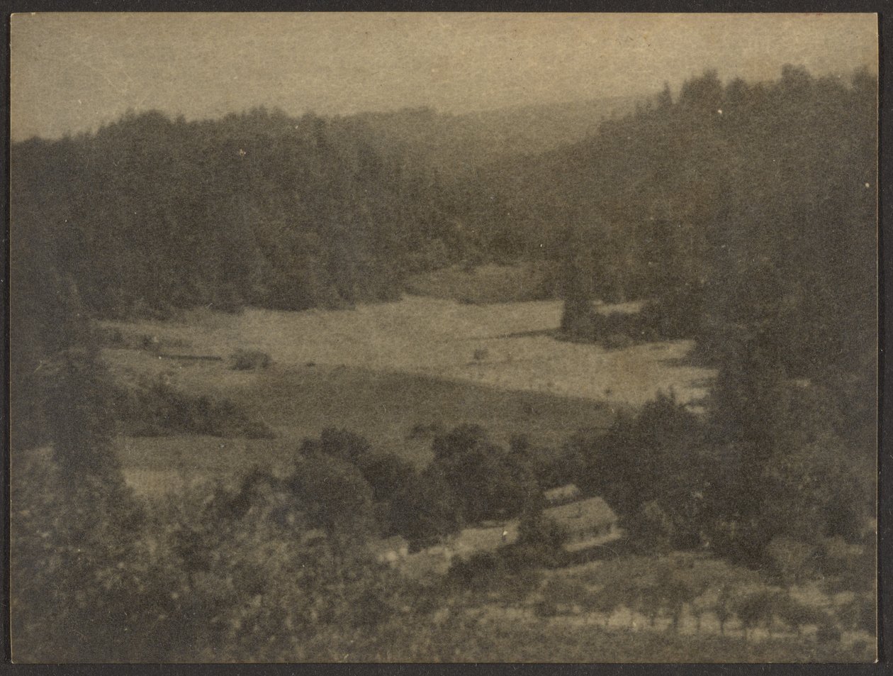 [Bergslandskap] av Louis Fleckenstein